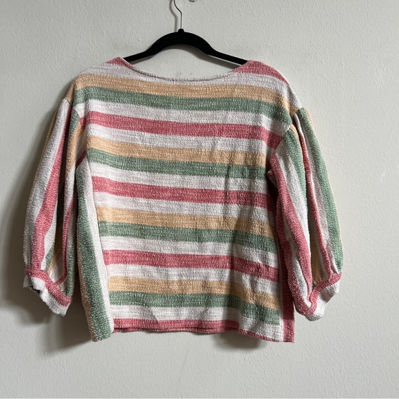 Anthropologie Current Air Abilene Striped Top - Picture 5 of 5